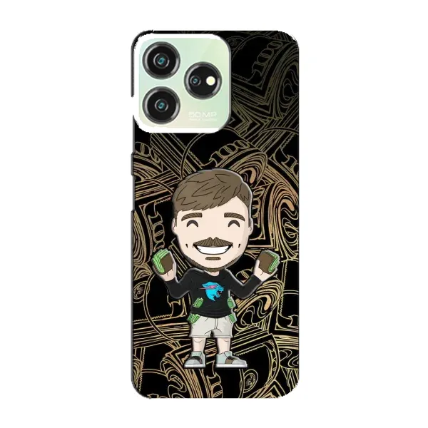 Чехол с принтом «Mister Beast» для ZTE Blade V50