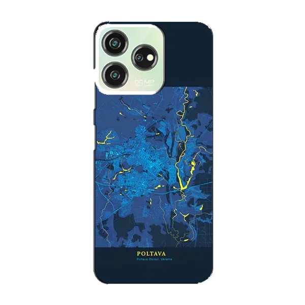 Чехол с принтом «Полтава» для ZTE Blade V50