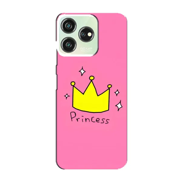 Чехол с принтом «Princess» для ZTE Blade V50