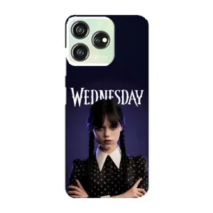 Силиконовый чехол с картинкой для ZTE Blade V50 (Wednesday)