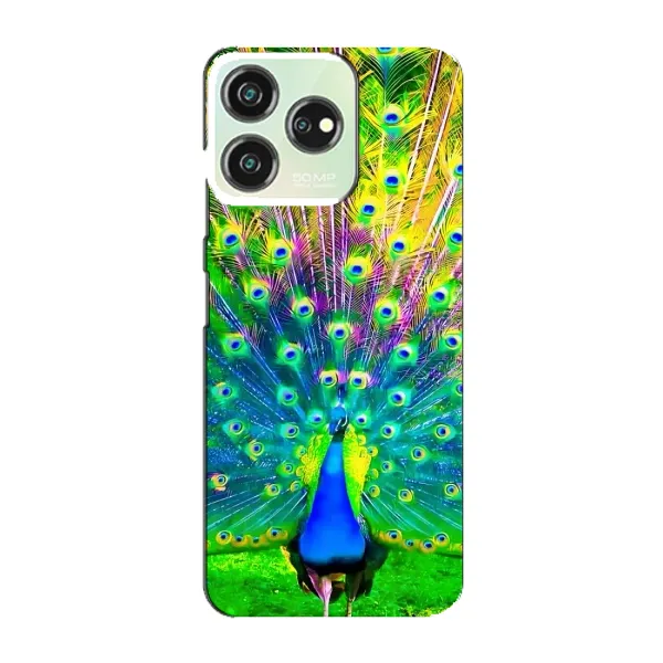 Чехол с принтом «Яркий Павлин» для ZTE Blade V50 Чехол с принтом «Яркий Павлин» для ZTE Blade V50