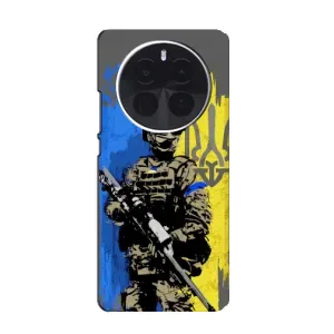 Чехлы с картинкой ЗСУ для ZTE Blade V70 Max (AlphaPrint) (АРТ солдат)