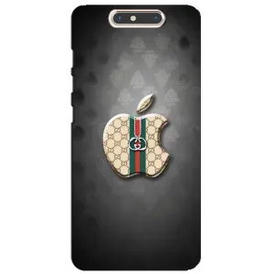 Чехлы ГУЧЧИ для ЗТЕ Блейд В8 (AlphaPrint) (Apple gucci)