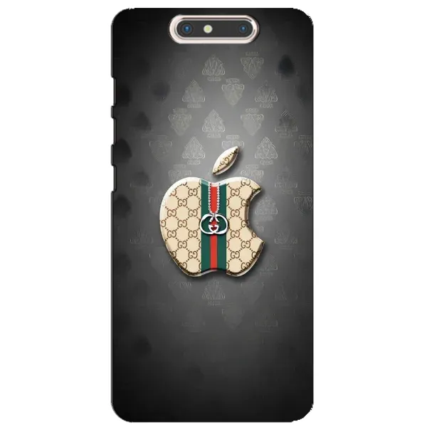 Чехол с принтом «Apple gucci» для ZTE Blade V8
