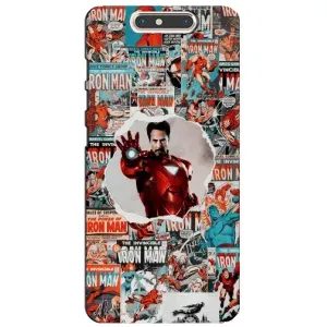 Чохли з героями Марвел ZTE Blade V8 (VPrint) (Айронмен)