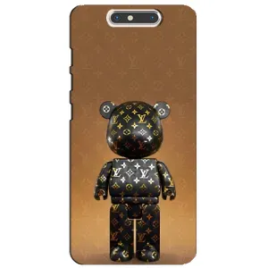 Чехлы для ZTE Blade V8 - Bearbrick Louis Vuitton (PREMIUMPrint)