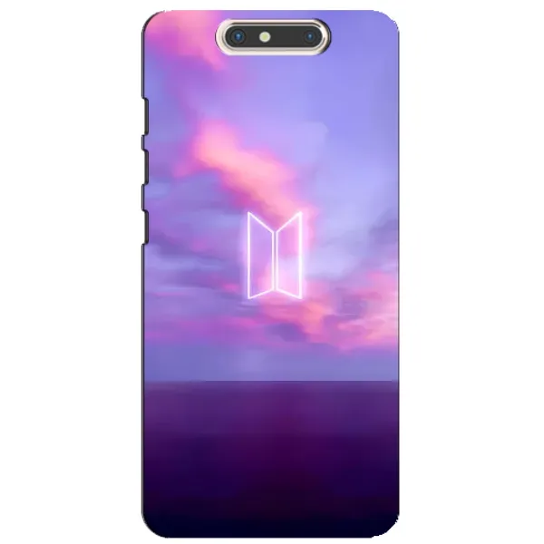 Чохол з принтом «BTS логотип» для ZTE Blade V8 Чохол з принтом «BTS логотип» для ZTE Blade V8