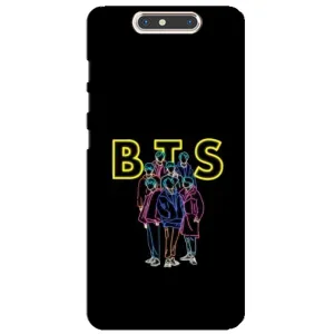 Чохли BTS для ZTE Blade V8 (AlphaPrint) (BTS стайл)