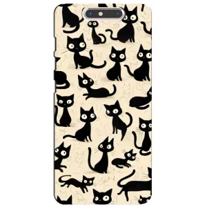 Чехол с рисунком кот на ZTE Blade V8