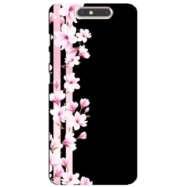 Чехол с принтом «Цветочки» для ZTE Blade V8