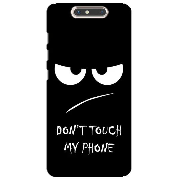 Чохол з принтом «Dont Touch» для ZTE Blade V8