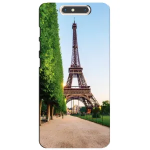 Чехол Эйфелева Башня для ZTE Blade V8 - (AlphaPrint) (Дорога в Париж)