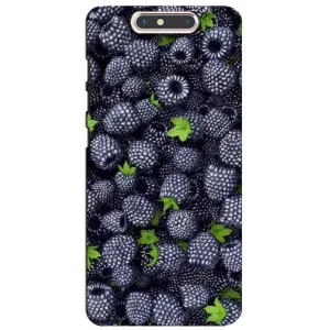 Чехлы с Фруктами для ZTE Blade V8 (VPrint) (Ежевика)