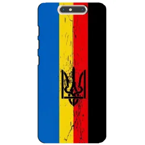 Украинские Чехлы для ZTE Blade V8 с картинкой УПА (AlphaPrint) (Флаг УПА)
