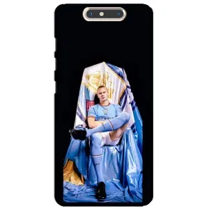Чехлы с футболистом Ерлинг Холанд для ZTE Blade V8 (AlphaPrint) (футболист Холанн)