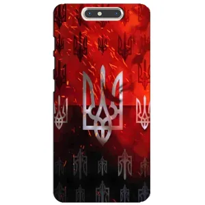 Украинские Чехлы для ZTE Blade V8 с картинкой УПА (AlphaPrint) (ГЕРБ УПА)