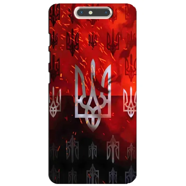 Чехол с принтом «ГЕРБ УПА» для ZTE Blade V8