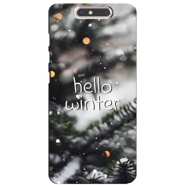 Чехол с принтом «Hello winter» для ZTE Blade V8 Чехол с принтом «Hello winter» для ZTE Blade V8