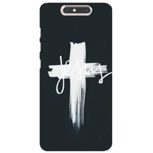 Чехол для ZTE Blade V8 (AlphaPrint) - (Христианские) (Иисус)