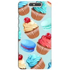 Чехлы с Фруктами для ZTE Blade V8 (VPrint) (Кексики)
