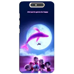 Чохли BTS для ZTE Blade V8 (AlphaPrint) (КИТ BTS)