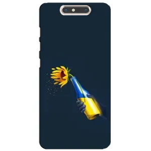 Чехол для Патриота Украины ZTE Blade V8 - (AlphaPrint) (Коктейль молотова)