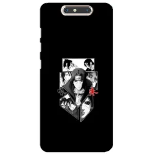 Чохли на тему: Ітачи Учіха для ZTE Blade V8 (AlphaPrint) (колаж Ітачі)