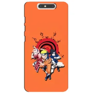 Naruto Anime Чохли для ЗТЕ В8 (AlphaPrint) (команда Наруто)