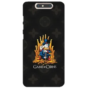 Чехлы для ZTE Blade V8 - Скрудж МакДак Louis Vuitton (PREMIUMPrint) (Король денег)