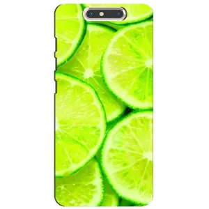 Чехлы с Фруктами для ZTE Blade V8 (VPrint) (Лайм)