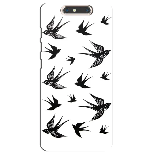 Чехол с принтом «Ласточки» для ZTE Blade V8