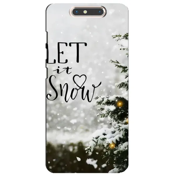 Чехол с принтом «Let it snow» для ZTE Blade V8 Чехол с принтом «Let it snow» для ZTE Blade V8