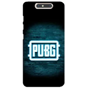 Чехол PUBG для ЗТЕ Блейд В8 (AlphaPrint) (Лого PUBG)
