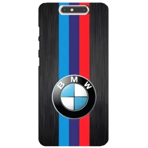 Чохол для ЗТЕ В8 - з принтом БМВ (AlphaPrint) (Лого BMW)