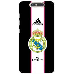 Чехол для ZTE Blade V8 с принтом (Лого Real Madrid)