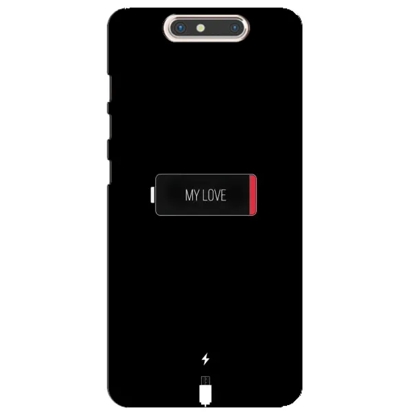Чохол з принтом «Love battery» для ZTE Blade V8 Чохол з принтом «Love battery» для ZTE Blade V8