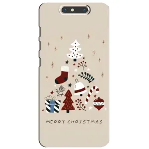 Різдвяні Чохли для ZTE Blade V8 (VPrint) (Merry Christmas)