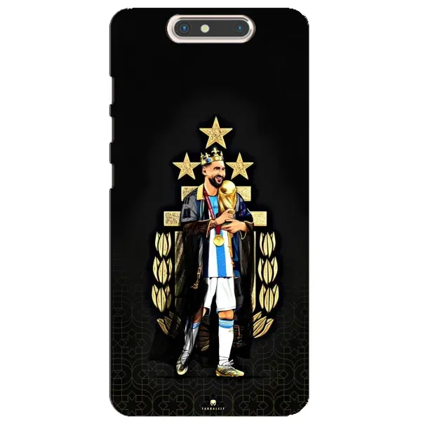 Чехол с принтом «Месси Король» для ZTE Blade V8 Чехол с принтом «Месси Король» для ZTE Blade V8