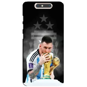 Чехлы для ZTE Blade V8 (Leo чемпион) (AlphaPrint) (Месси Чемпион)