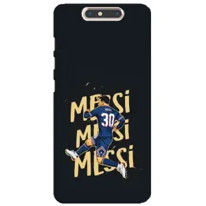 Чехлы для ZTE Blade V8 (Leo чемпион) (AlphaPrint) (Messi ПСЖ)