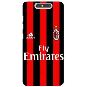 Чохли для ZTE Blade V8 (VPrint) - Футбольні клуби (Milan)