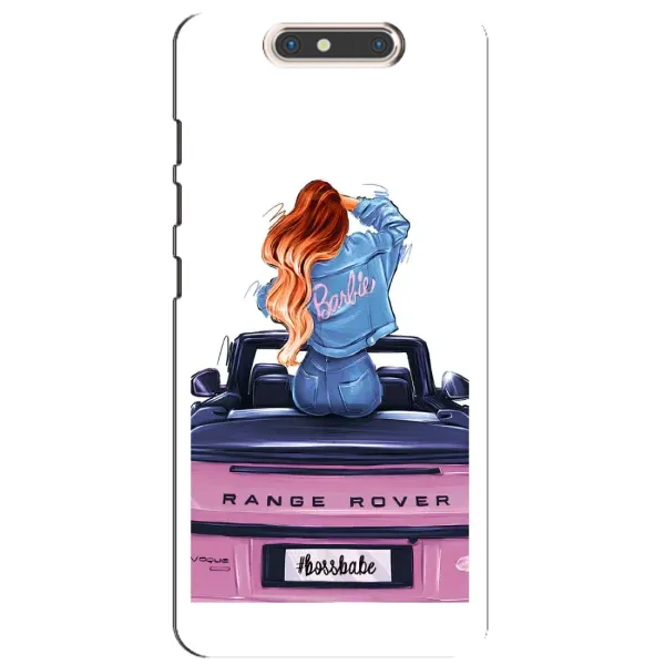 Чехол с принтом «На машине» для ZTE Blade V8