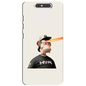 Чехлы с Обезьянами NFT для ZTE Blade V8 (AlphaPrint) (обезьяна NFT в очках)