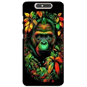 Чехол с Обезьянами ZTE Blade V8 - (AlphaPrint) (Обезьяна в тропиках)