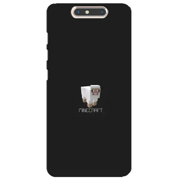 Чохол з принтом «Овечка Майнкрафт» для ZTE Blade V8
