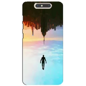 Чохол з людиною павуком для ZTE Blade V8 - (AlphaPrint) (Людина павук)