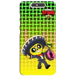 Чехлы Brawl Stars для ZTE Blade V8 (AlphaPrint) (Поко в самбреро)