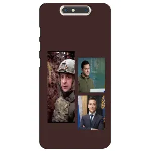 Чохол для ZTE Blade V8 (AlphaPrint - с принтом Зеленського) (Президент)