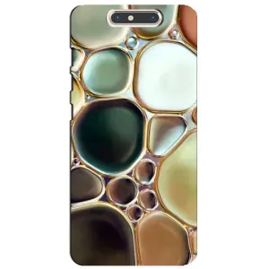 Мраморный чехол на ZTE Blade V8 (VPrint) (Радужный Мрамор)
