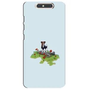 Чехлы с картинкой собаки Патрон для ZTE Blade V8 (AlphaPrint) (Сапер Пес)